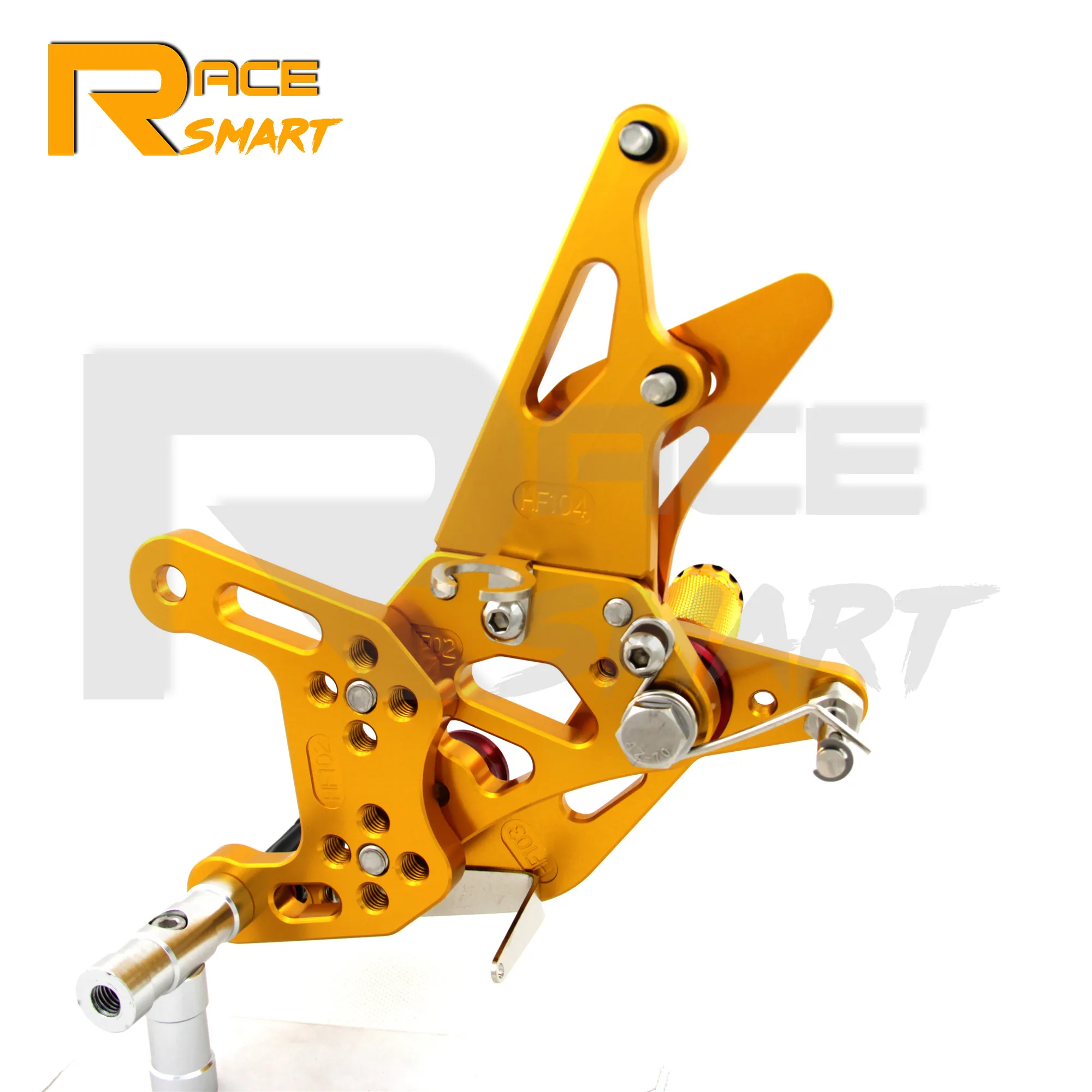 Для YAMAHA YZF R1 2009-2014 Мотоцикл с ЧПУ регулируемый задний комплект Rearsets подножка