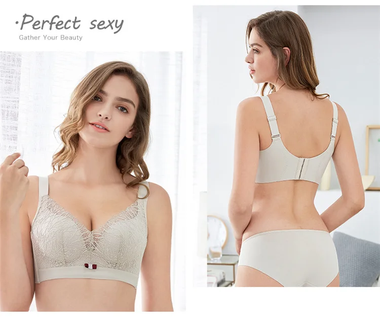 

Store Explosion Models Sexy Size Bra Large Close Furu Thin Cup Wireless Arbitrary Cut Adjustable Underwear
