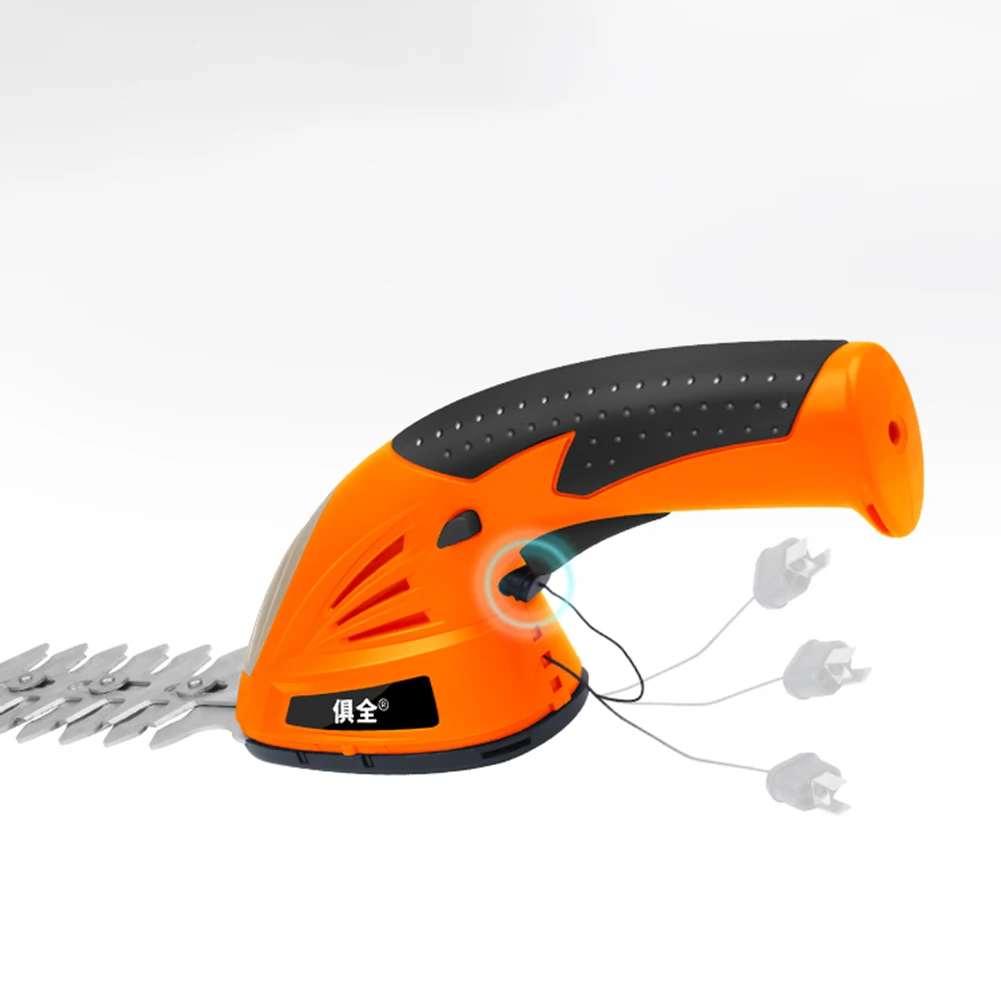 

3.6V Electric Trimmer Cordless Household Garden Tools Weeding Shears Pruning Lawn Mower Hedge Trimmer for Grass EU Plug