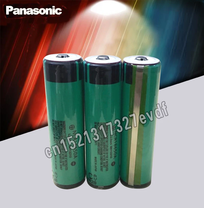 100% Новый Panasonic оригинальный NCR18650A 3 7 в 3100 мАч 18650 литиевая аккумуляторная батарея