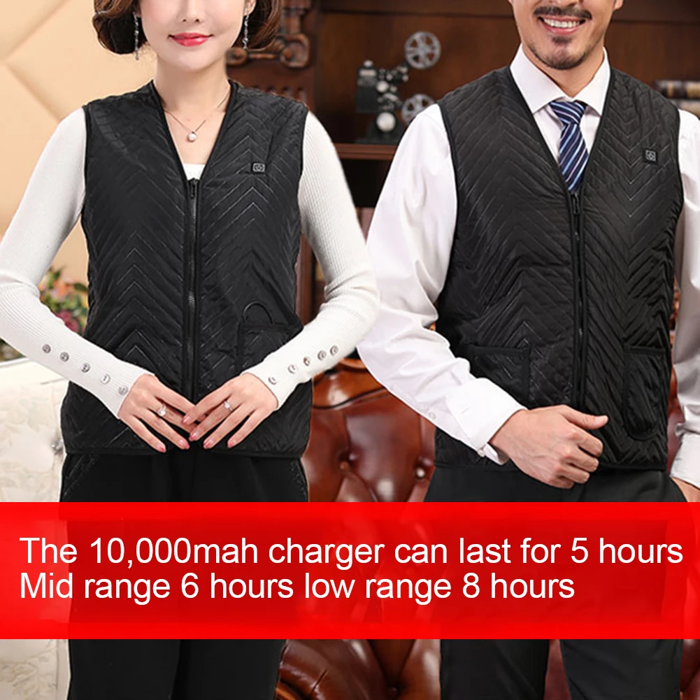 Зимний мужской пуховик унисекс с электрическим подогревом и регулировкой