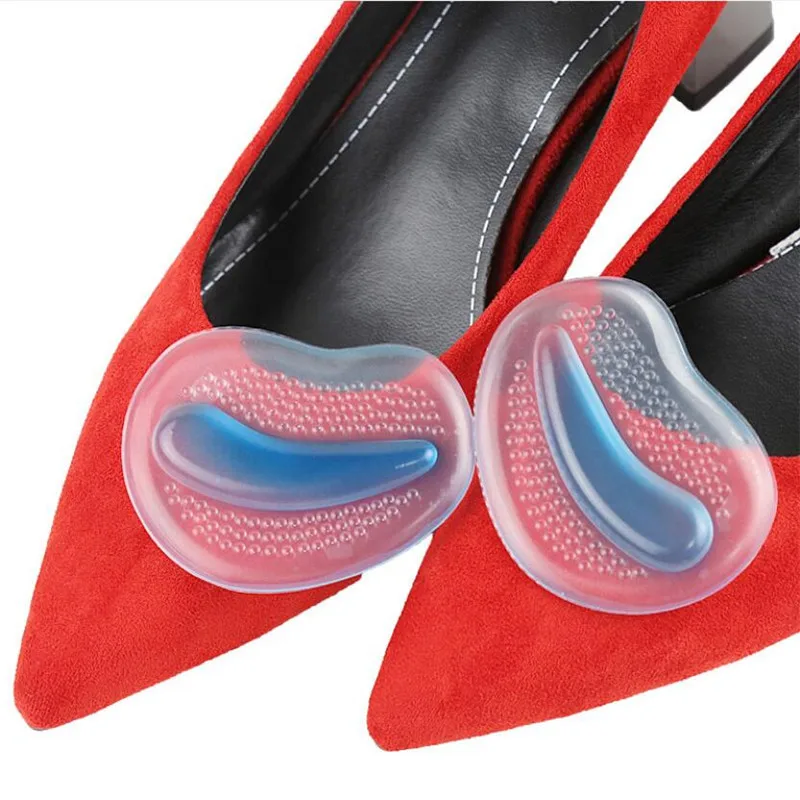 Силиконовые ортопедические стельки нашивка для обуви вставки стопы массажер на