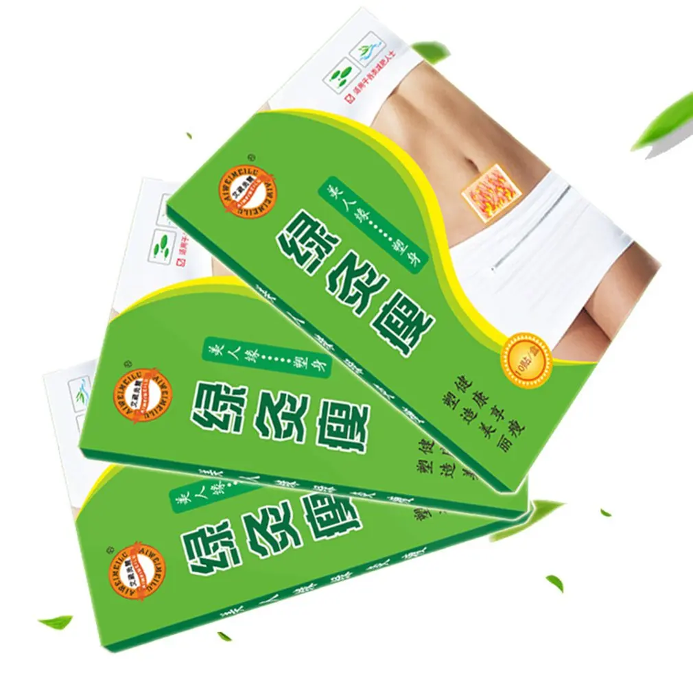 Карандаш тонкий патч для похудения и потери веса Целлюлит Жир сжигание Брюшная