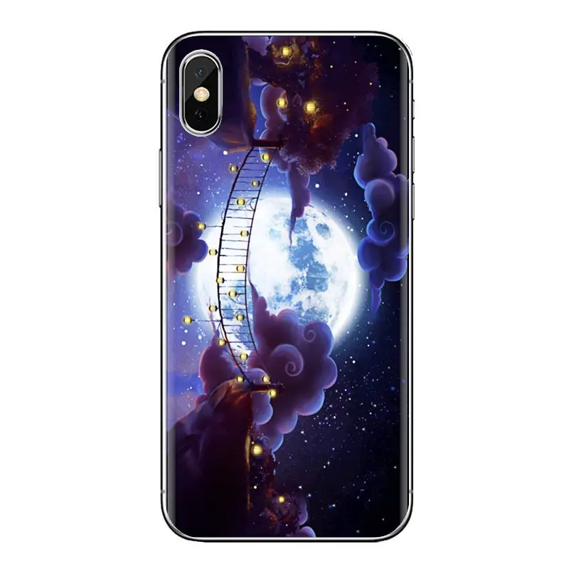 Звездная ночь пространство неба с узором для Huawei NOVA 2 3 2i 3i Y6 Y7 Y9