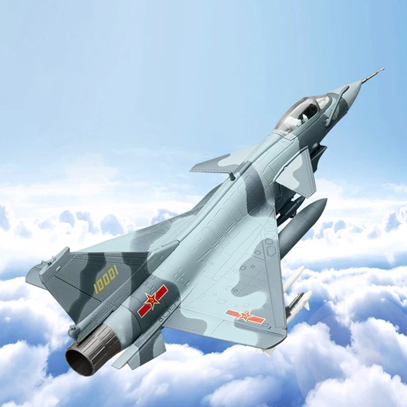 1/72 Scale J-10 Diecast Airplane Model Simulation Static Metal Aircraft For Collection Desk Decoration |