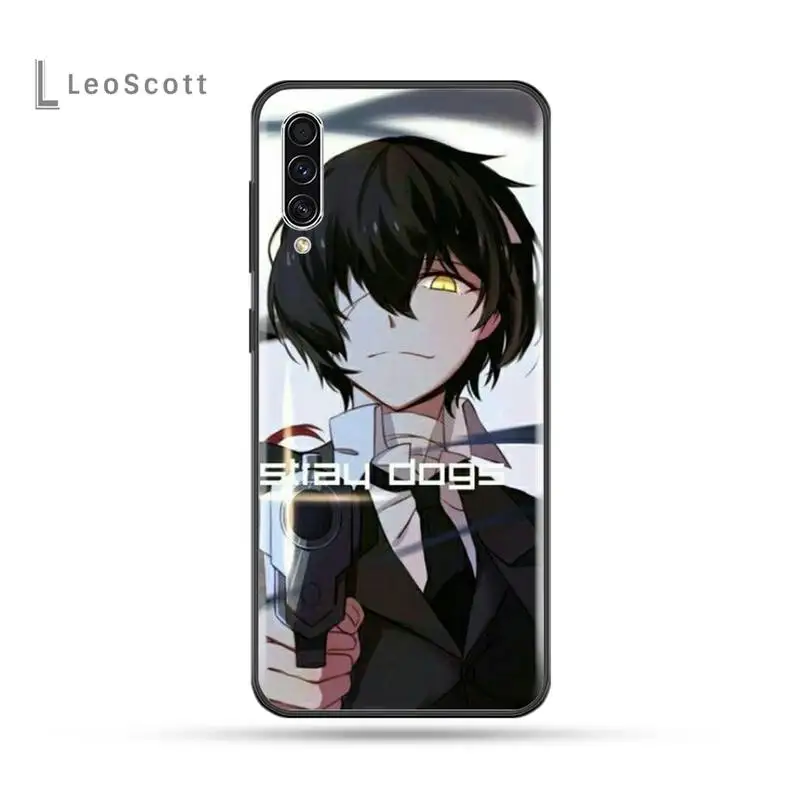 

Anime Bungou Stray Dogs Phone Case For Samsung A20 A30 30s A40 A7 2018 J2 J7 prime J4 Plus S5 Note 9 10 Plus