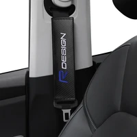 12pc car styling seat belt cover carbon fiber shoulder guard case for volvo rdesign xc90 s60 cx60 s80 v40 s40 xc70 v60 xc40 v90