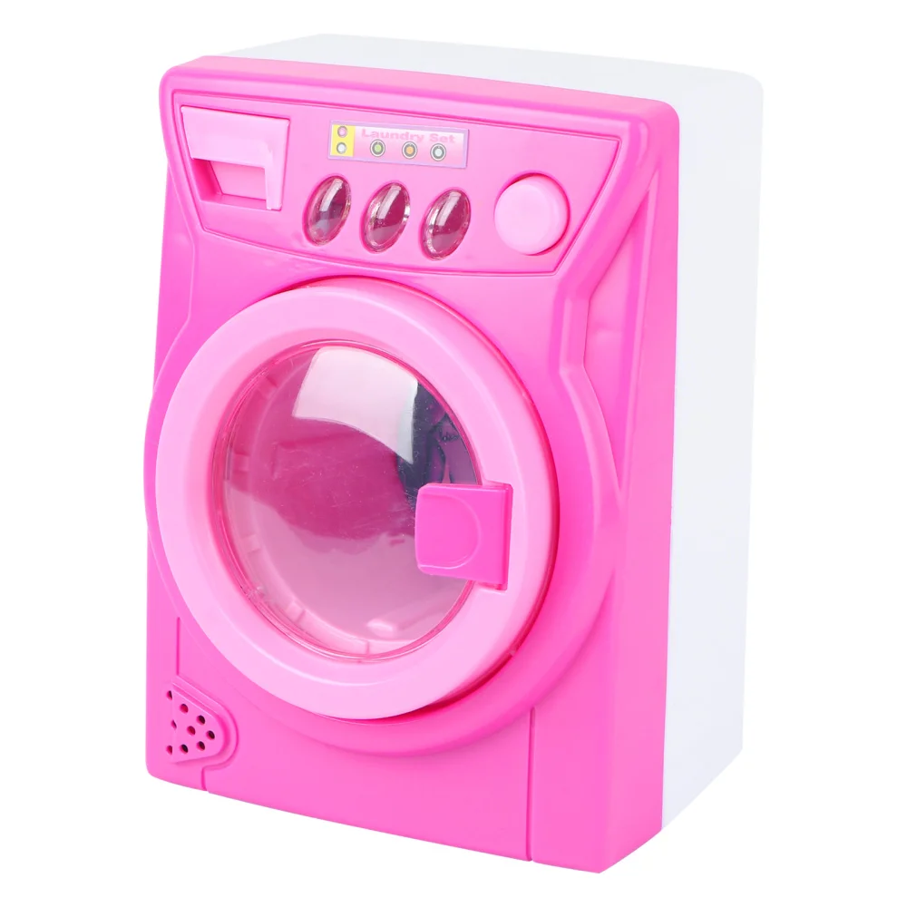 

Simulation Washing Machine Creative Electric Small Appliance for Baby Kid Child (Random Color, Without Dry Battery, Larg