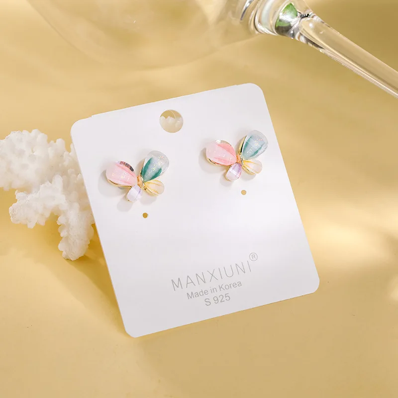 

Bohemia Color Butterfly Earrings Spider Women Earrings Cartoon Cute Animal Shaped Earring Party Accessories Fashion Jewelry