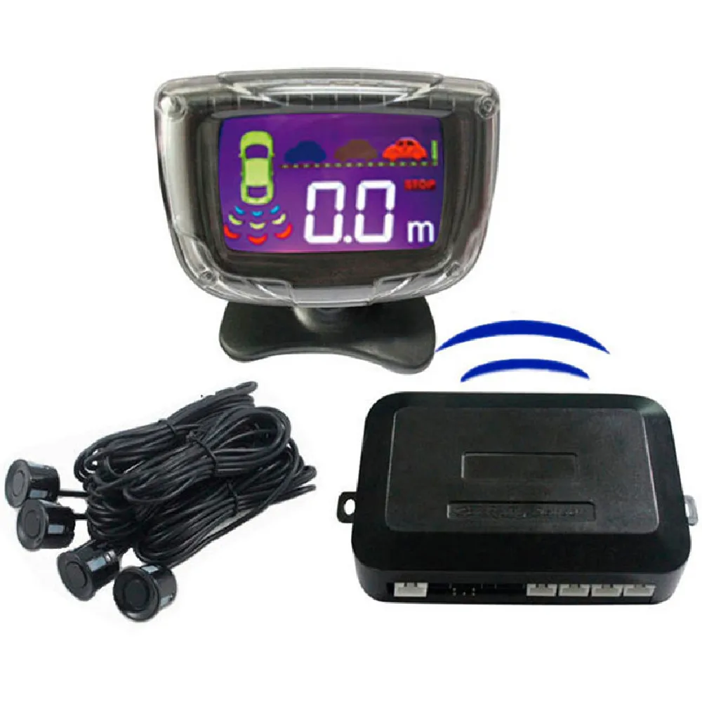 4 зонда Интеллектуальный беспроводной WIFI Автомобильный радар заднего вида