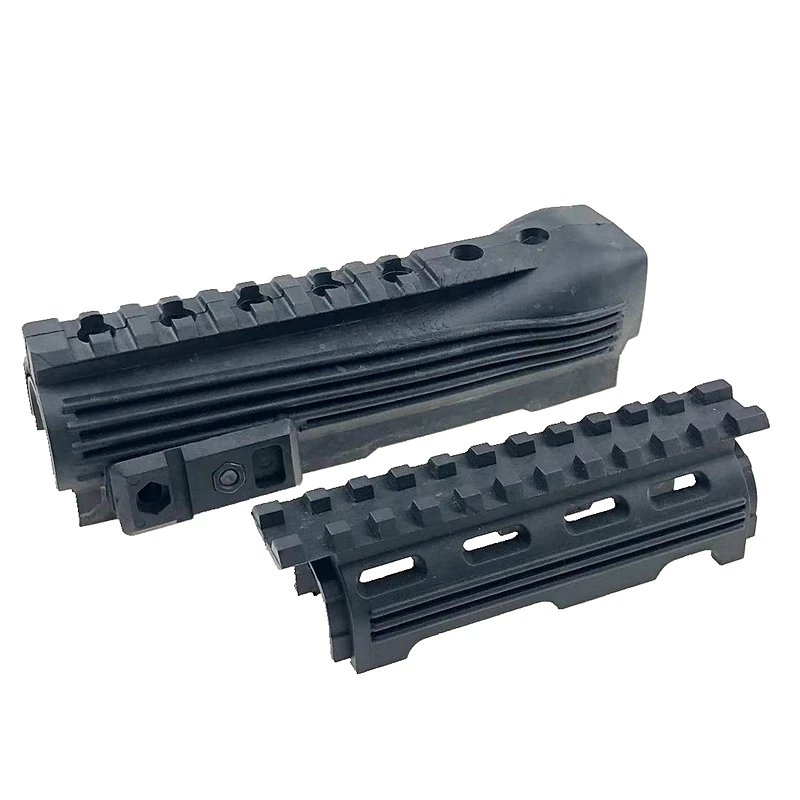 Airsoft Railed Тактический Handguard AK 47 AK74 полимер AK серии нижние рельсы вставки шестерни Охотничья винтовка пистолет аксессуары