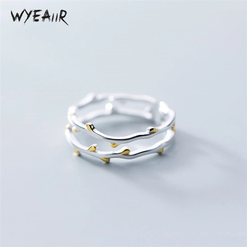 WYEAIIR простая двухслойная летняя крутая веточка милый подарок для студентов 925
