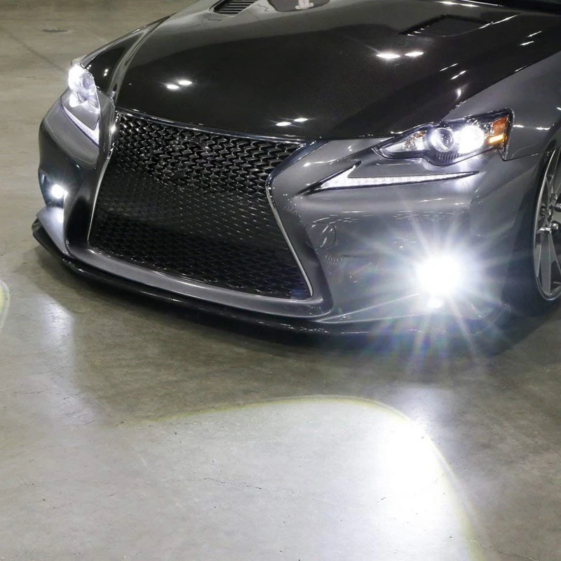 

DHBH-LED Fog Lamp Lights Assembly High Power LED Projector F-Sport 6000K White for 2014-2016 Lexus IS200T IS250 IS300 IS350