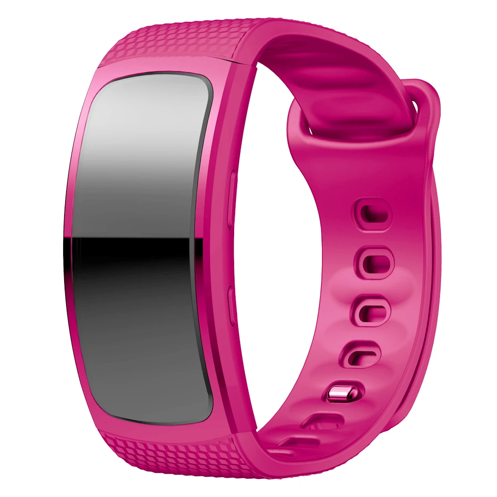 Силиконовый ремешок для samsung Galaxy gear Fit2 Pro ремешок для часов браслет ремни для samsung gear Fit 2 SM-R360 - Цвет: 6