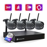 sdeter 8ch wifi wireless nvr security camera kit outdoor audio recorder p2p remote access ip camera cctv surveillance set
