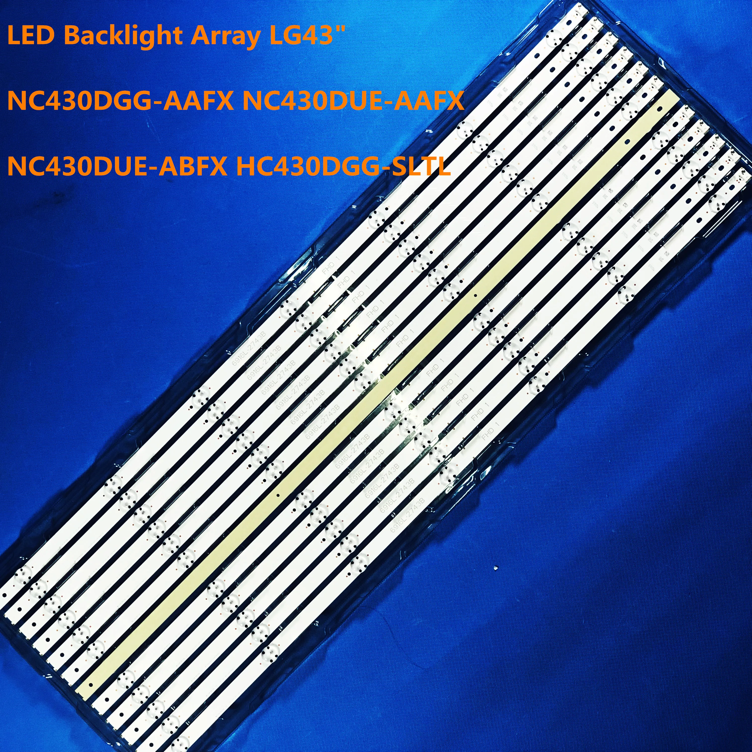 Светодиодная подсветка 3 шт модель LG43 | Лампы и освещение