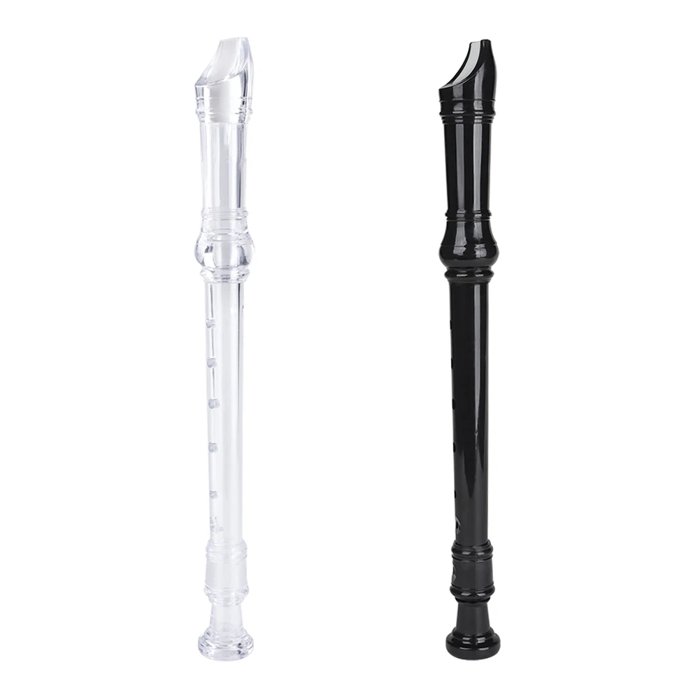 ABS Resin Clarinet 8 Hole G Key Material Wind Instrument Bracket Kid Early Education with Rod Musical Instrument