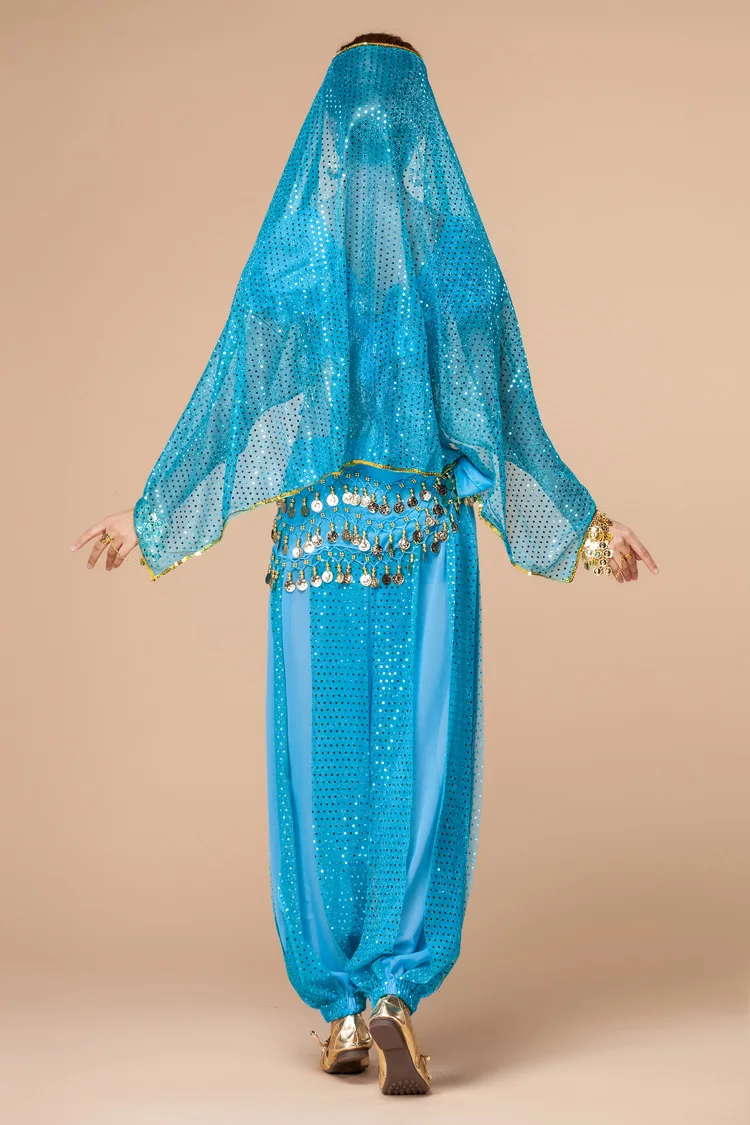 4 шт./компл. женские костюмы для танца живота женское платье костюм взрослых