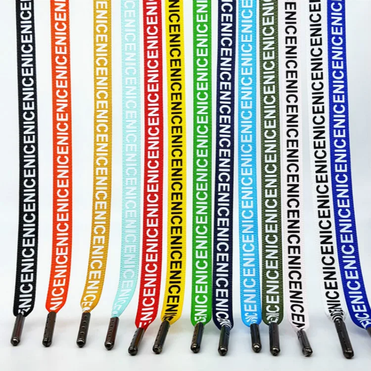 10mM 1meter Printed letters &quotNICE&quotGrosgrain Decoration Ribbon Shoelaces Sneaker Sport Shoes Lace Camping DIY ribbons | Дом и сад