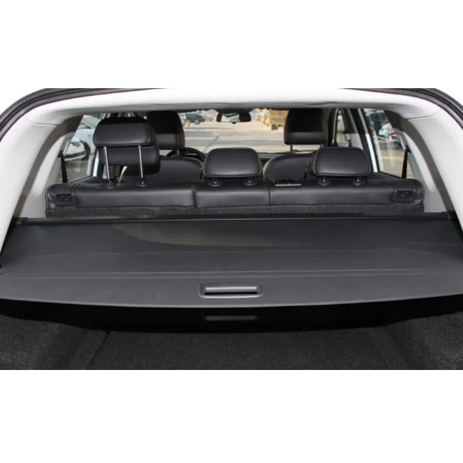 

High quality Car Rear Trunk Security Shield Cargo Cover For Kia Carens 2007 2008 2009 2010 2011 2012 ( black, beige)