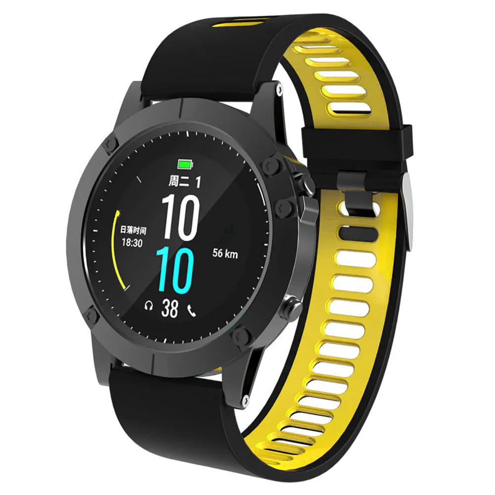 

Ремешок силиконовый для наручных часов с отверткой для Garmin Fenix6/Fenix5/Fenix5 Plus, ремешок для наручных часов для Garmin Forerunner935