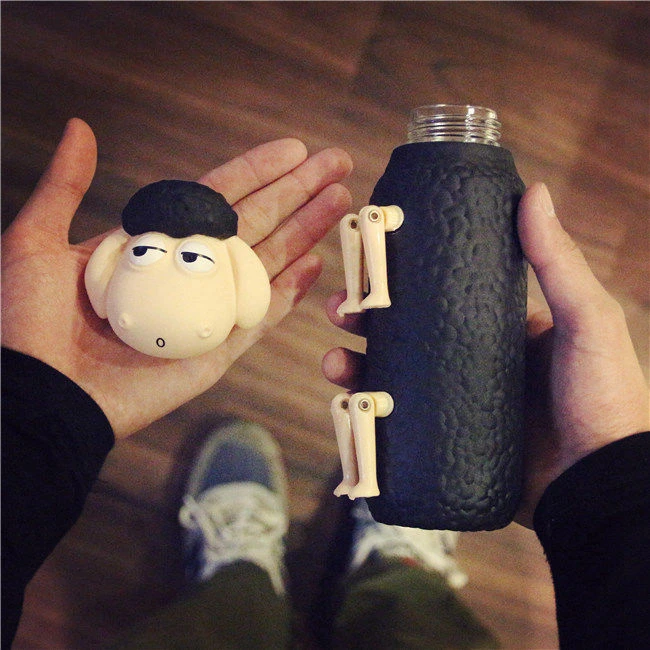 3d чашка для воды с изображением ягненка милая портативная креативная