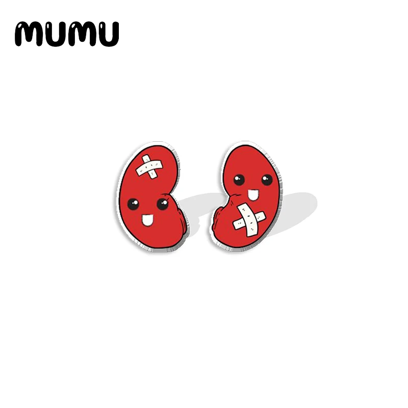 2020 новые акриловые серьги-гвоздики для медсестер из смолы | Украшения и