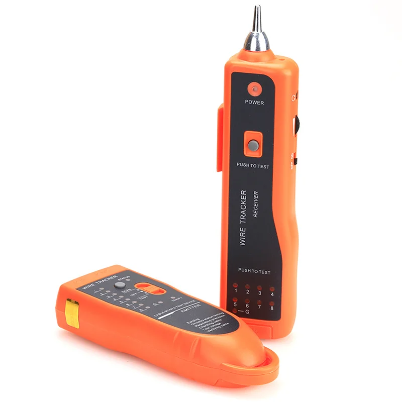 XQ-350 RJ11 RJ45 Cat5 Cat6 Telephone Wire Tracer Toner Ethernet UTP LAN Network Cable Tester Detector Line Finder