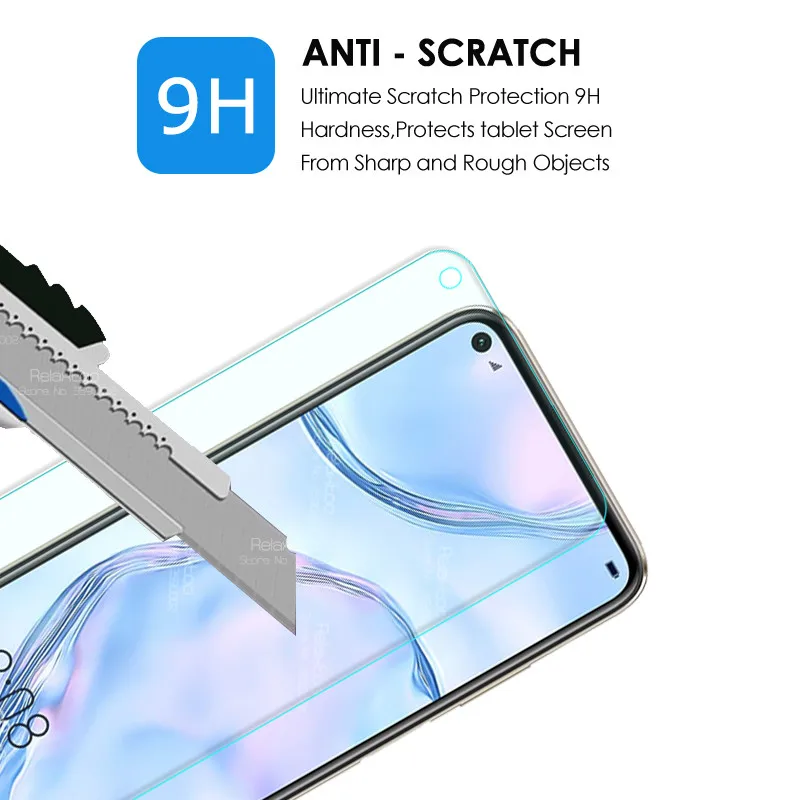 3pcs protective Glass For huawei p40 lite p30 light p20 pro p9 p10 p 40 30 20 smart Z 2019 screen protector tempered Film | Мобильные