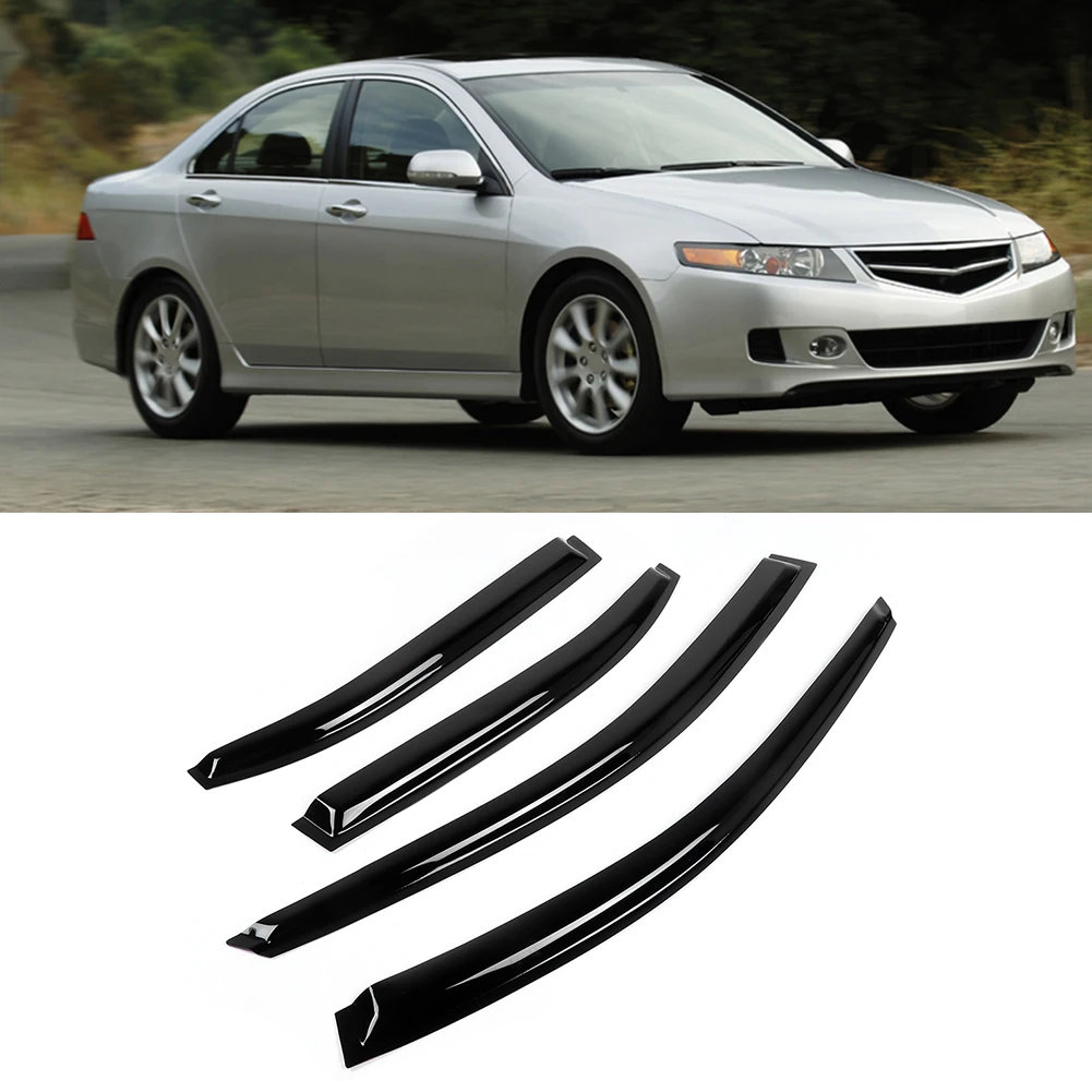 

Козырек на вентиляционное отверстие для Acura TSX 3Dr 2004-08, черный