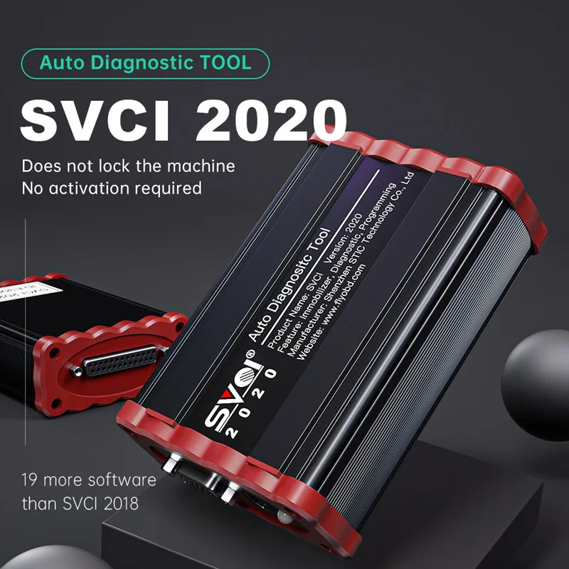Автомобильный диагностический инструмент SVCI 2020 сканер OBD2 Abrite Commander Key