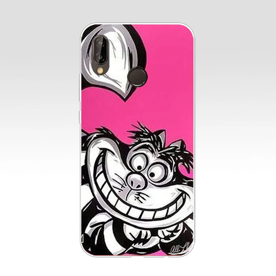 027FG маска Чеширского кота из Алисы в стране чудес мягкий силиконовый чехол ТПУ