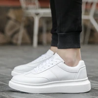 white sneakers men shoes 2021 leather casual shoes work shoes size 10 flat women shoes fashion spring red couple shoes