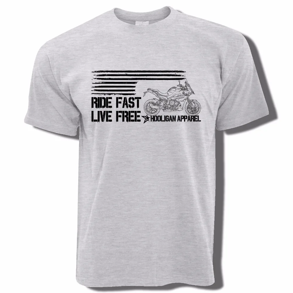 

2019 New Fashion Men'S T-Shirts Short Creative Design 3D printed funny Tee shirts S1000XR 2019 Inspired Motorcycle T shirt