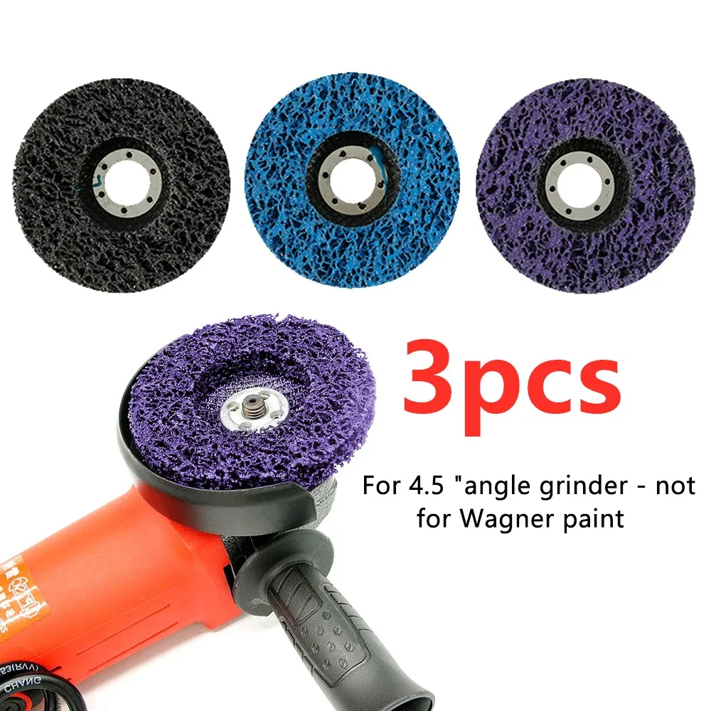 125 мм полиполосный диск абразивное колесо краска для удаления ржавчины чистые