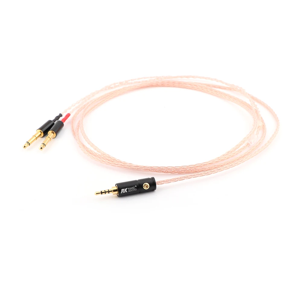 

8-жильный Сменный кабель для наушников, кабель для обновления звука для Meze 99 Classics/Focal Elear, кабель из чистой меди