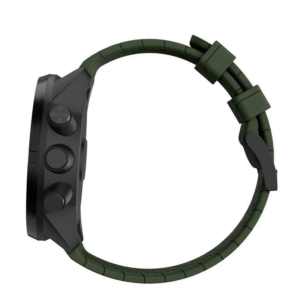 Спортивный мягкий силиконовый сменный ремешок для Suunto 9/9 Baro, медный ремешок для часов, наручный ремень, 6 цветов, 19Nov06