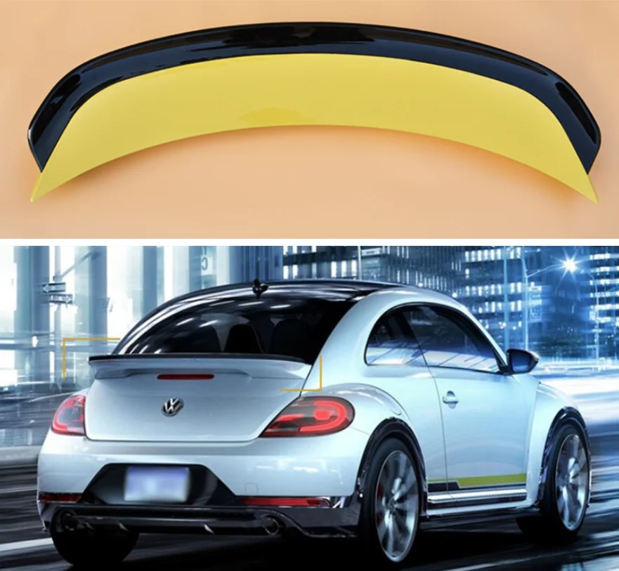 Высокое качество ABS краска заднего крыла багажник спойлер для Volkswagen VW Beetle GSR/G20 2013