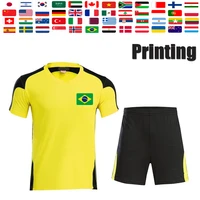 2021 soccer jerseys training uniforms soccer kit men%e2%80%98s football jersey custom print adult print running slim sportwear