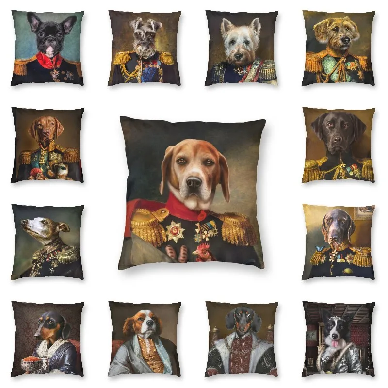 

Чехол Beagle Dog Подушка с портретном, чехол с 3D рисунком животных, декоративная подушка для дивана, модная подушка, чехол для дома