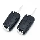 Раскладной чехол для автомобильного ключа, чехол для Vauxhall, Opel Astra H, Corsa D, Vectra C, Zafira, Astra, Vectra, Signum
