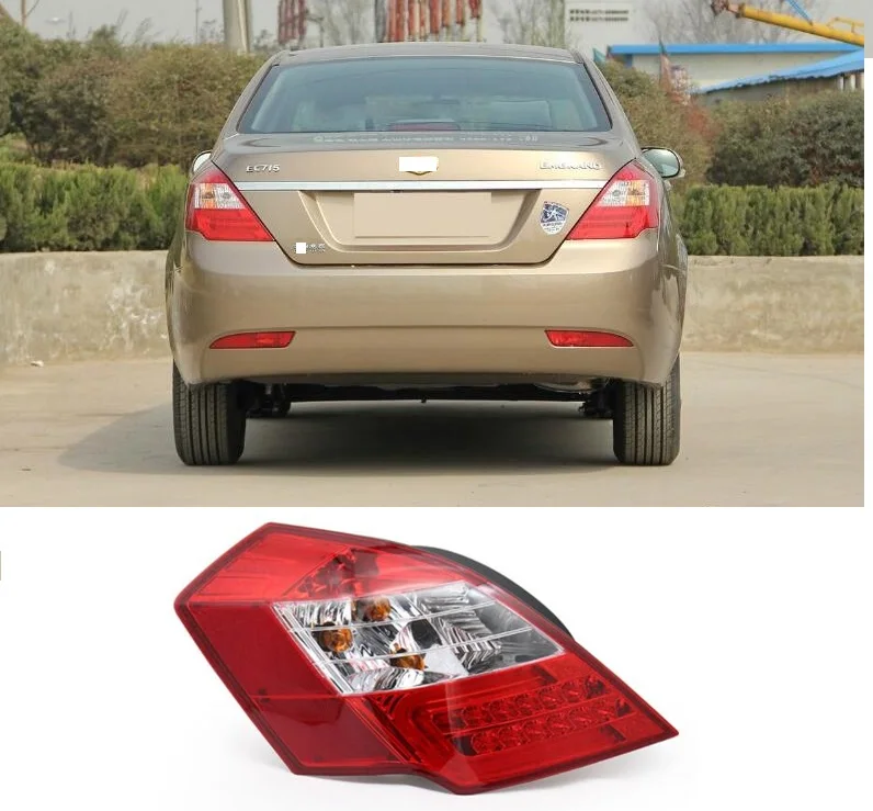 CAPQX для Geely Emgrand EC7 2013 задний бампер светильник фонарь стоп сигнал хвост Taillamp