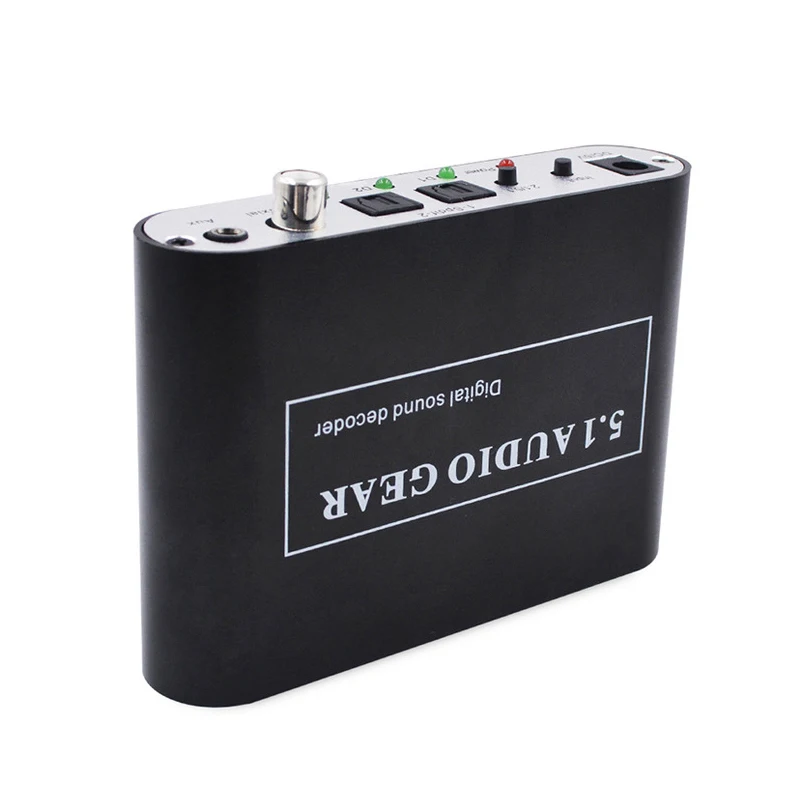 

5.1 Digital Audio Sound Decoder DTS AC3 PCM Audio Equipment LPCM Digital Audio Converter To 5.1 Analog Output