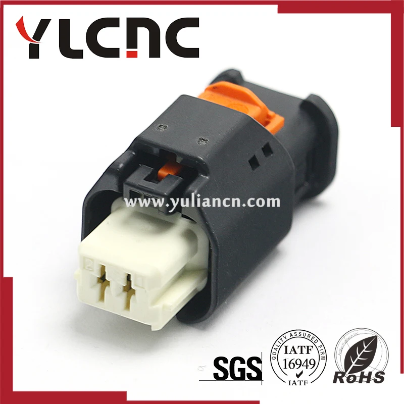 

HIGH QUALITY 2 Pin auto electric housing plug waterproof wiring harness female connector for 1-1801175-7