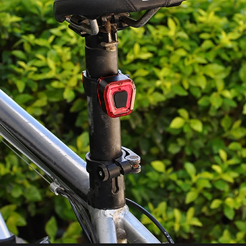

Smart USB Rechargeable Bike Tail Light Intelligent Induction Brake Ultra Bright LED IPX6 Waterproof Bicycle Rear Light
