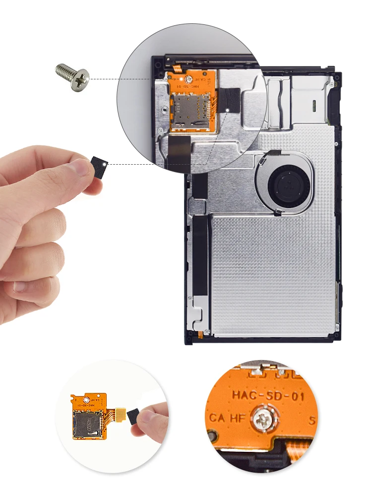 Дата лягушка Micro SD карта слот для nintendo переключатель NS TF SD гнездо для карты памяти доска Замена для nintendo Переключатель консоли