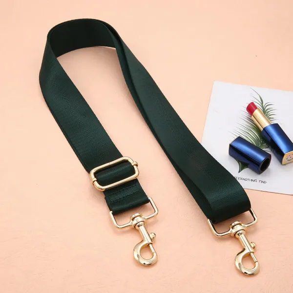 blackish green color MEDADA Новая модная сумка, клатч ремень широкий ремень для сумки Сумка через плечо с ремешком сменный аксессуар сумка часть ремень для сумок shoulde - Цвет: blackish green color