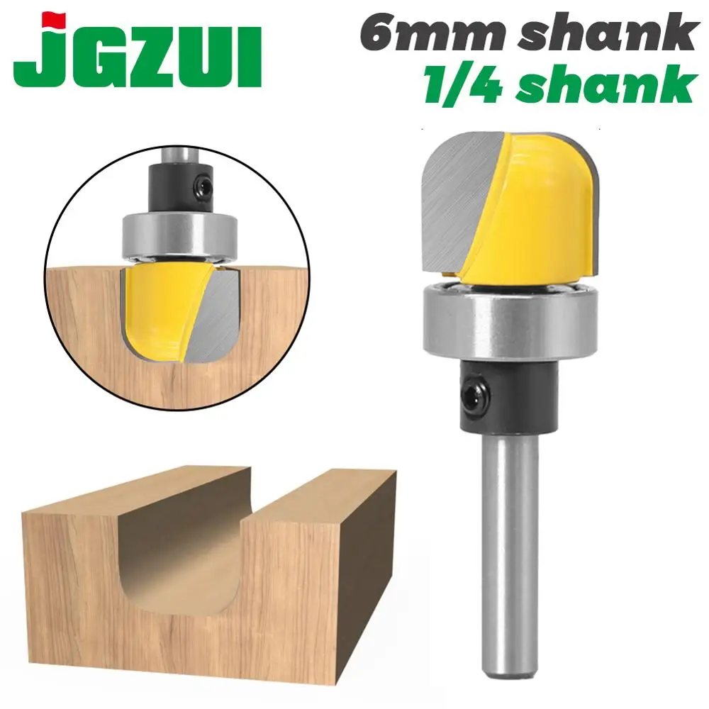 

3/4" Diameter Bowl & Tray Template Router Bit - 1/4" ,6mm Shank