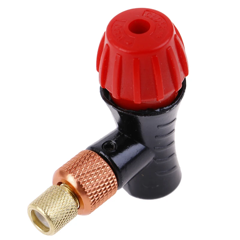 

Mini Hand Pump Head Bicycle For CO2 Bottle Schrader Presta Valve Fast Inflatable Road MTB Mountain Bike Air Inflator Accessories