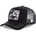 Бейсболка с сеткой для мужчин и женщин, брендовая хлопковая кепка с Микки Маусом, в стиле хип-хоп, для отцов